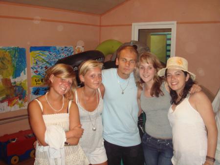 Levisa, Karo, Nico, Alex et Matou
